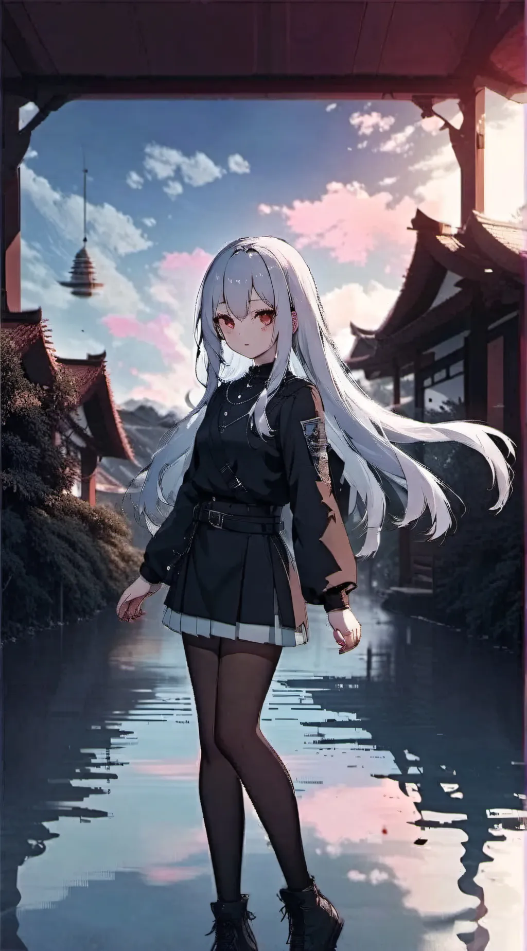 ai character: mitsu  background