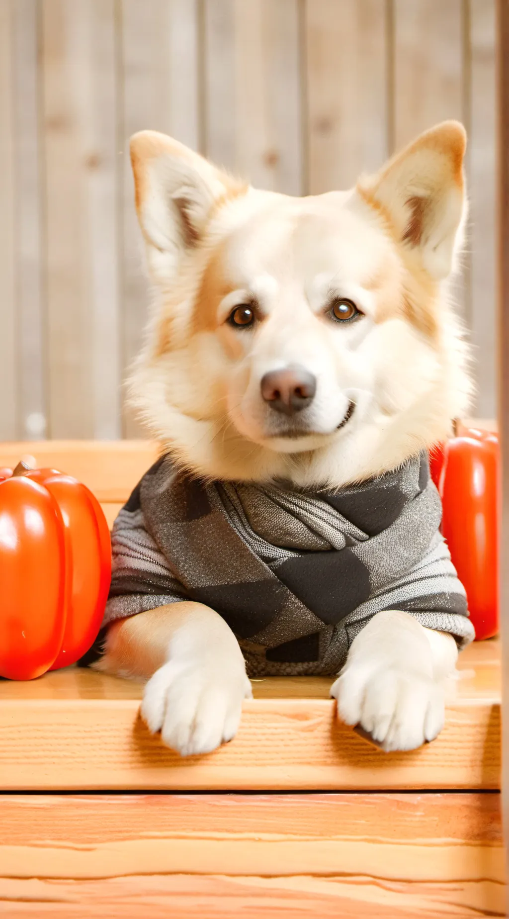 ai character: I'm a Corgi  background