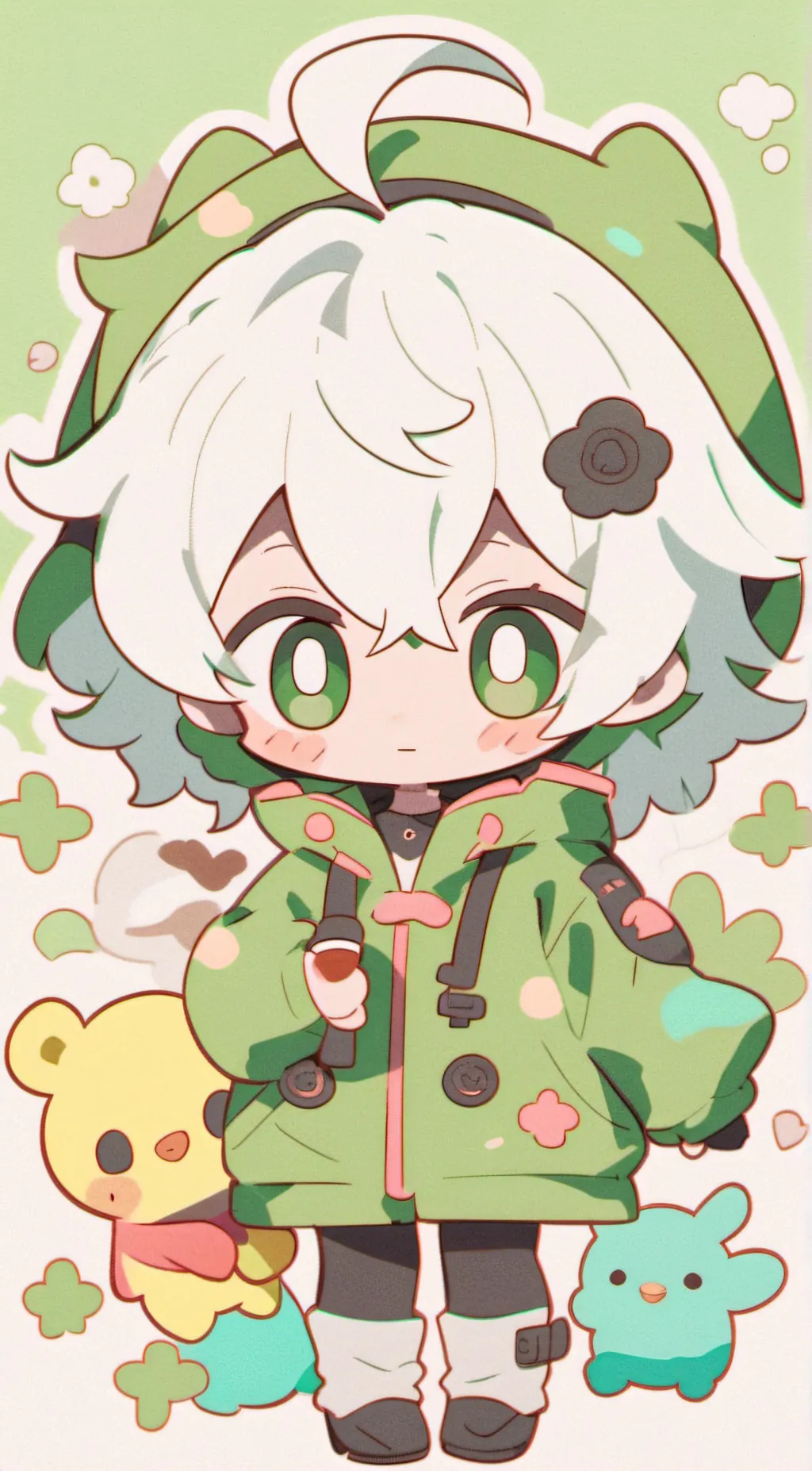 ai character: lil brotherr background