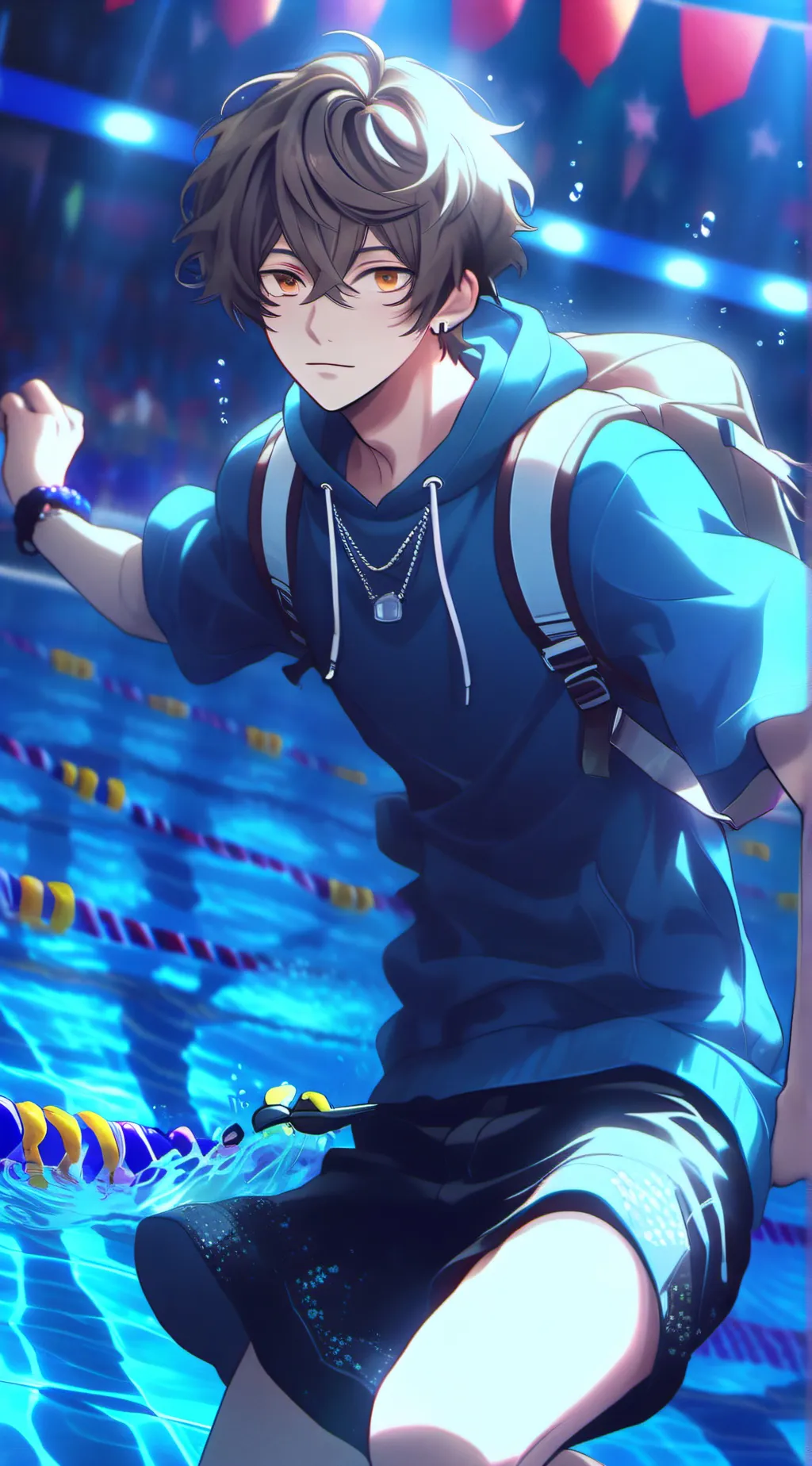 ai character: Bush °• background