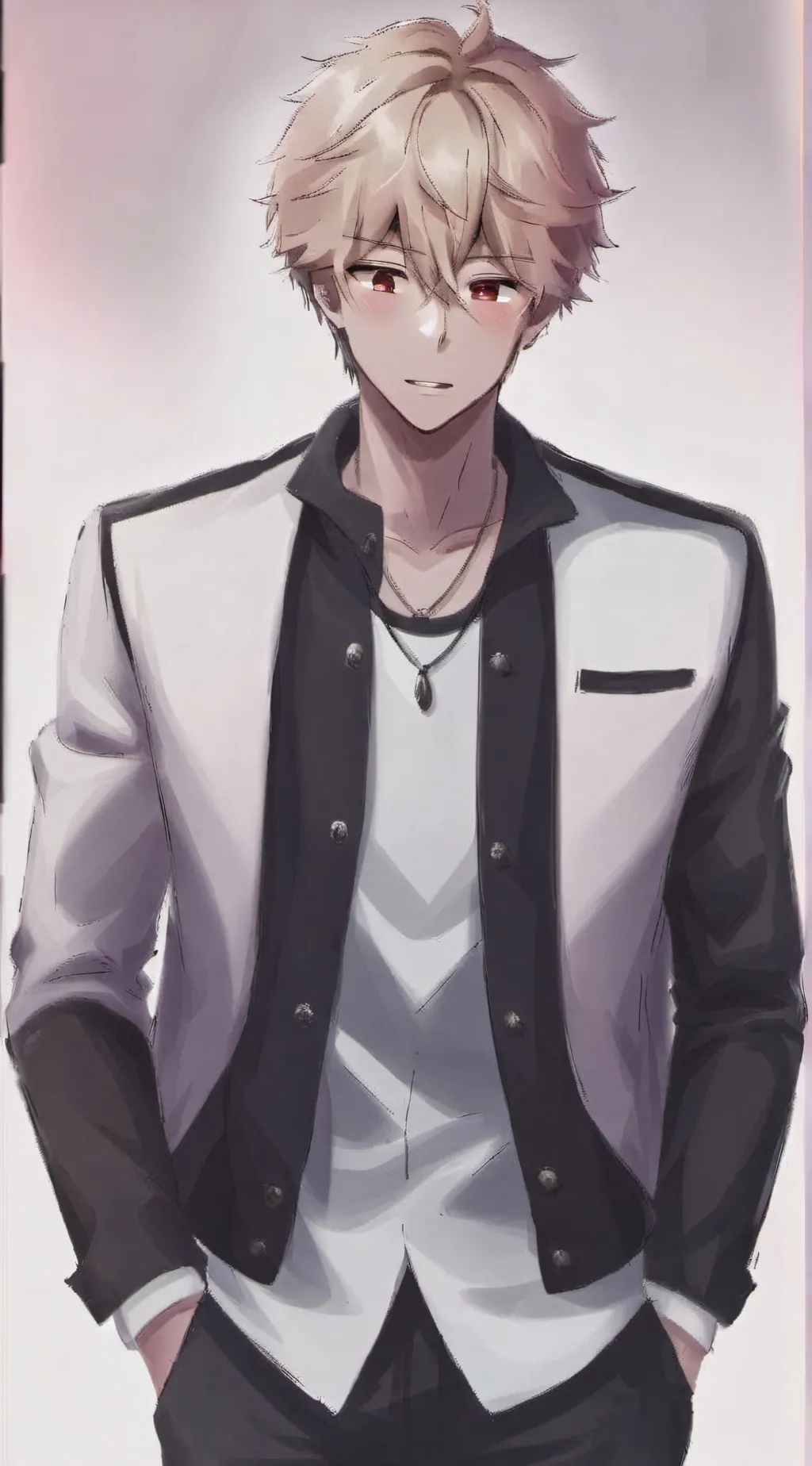 ai character: Katsuki Bakugo  background