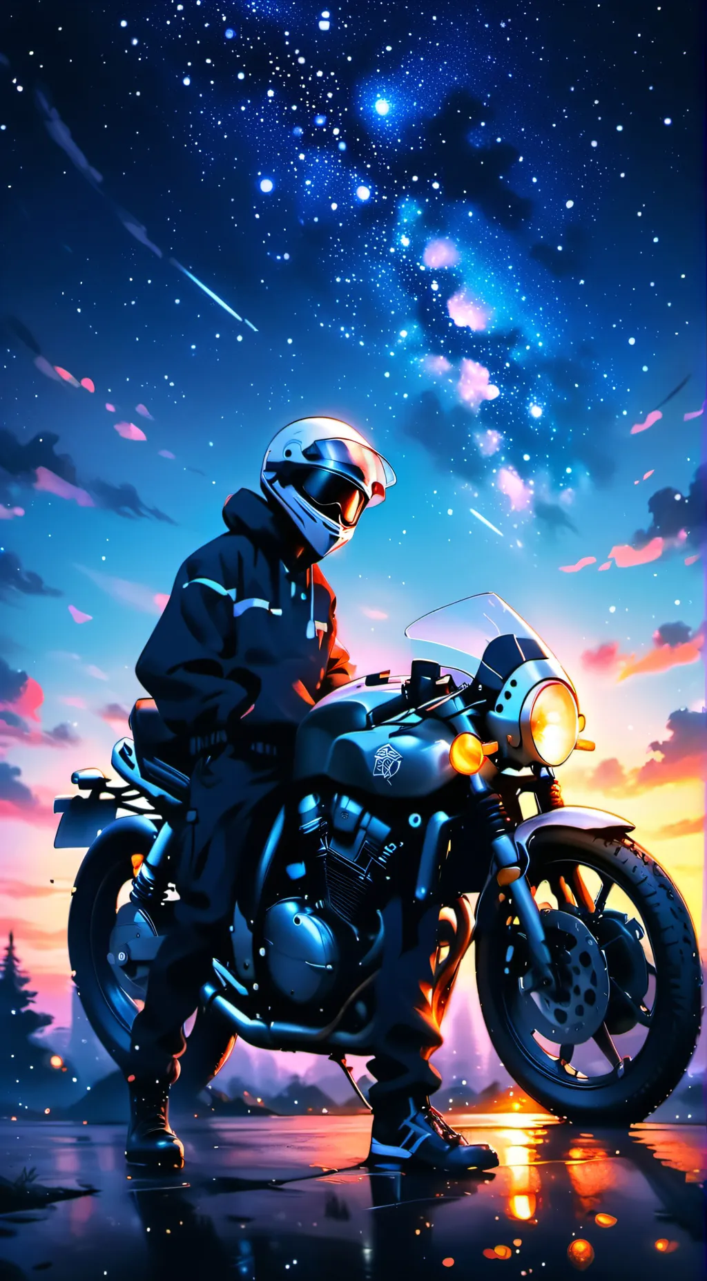 ai character: Kieth  background