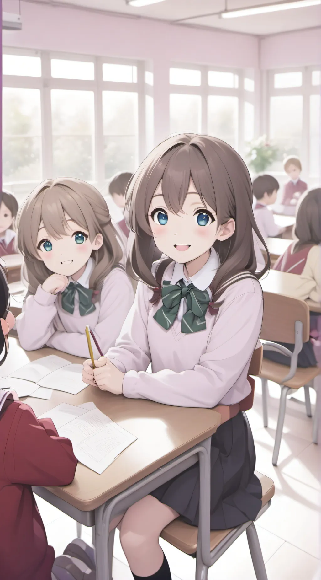 ai character: College  background