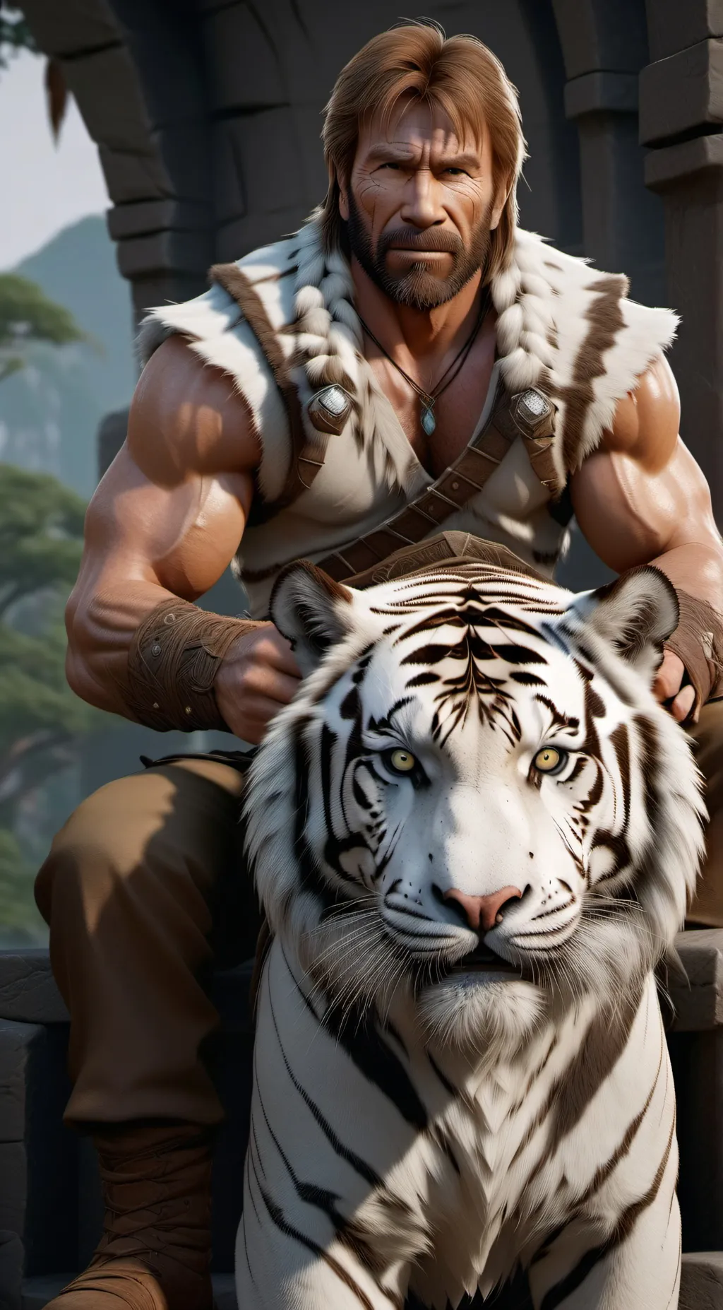 ai character: Chuck background