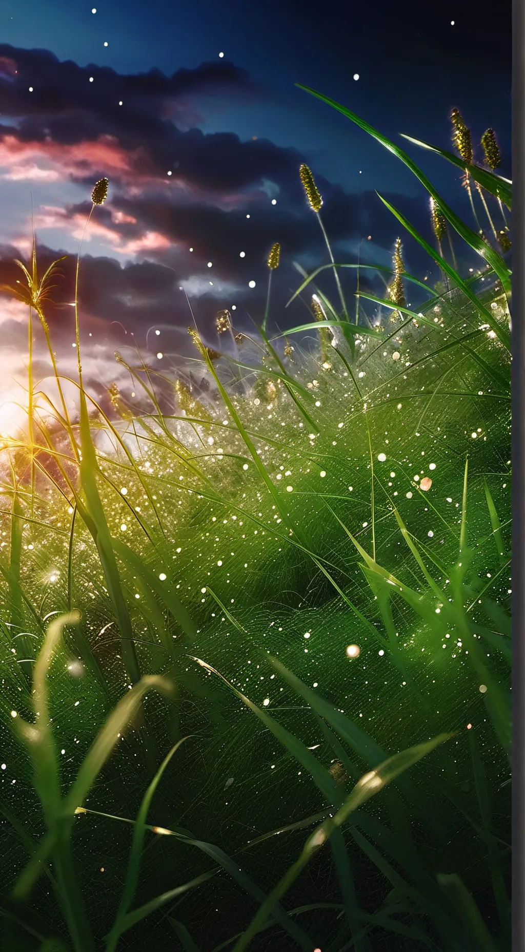 ai character: grass background