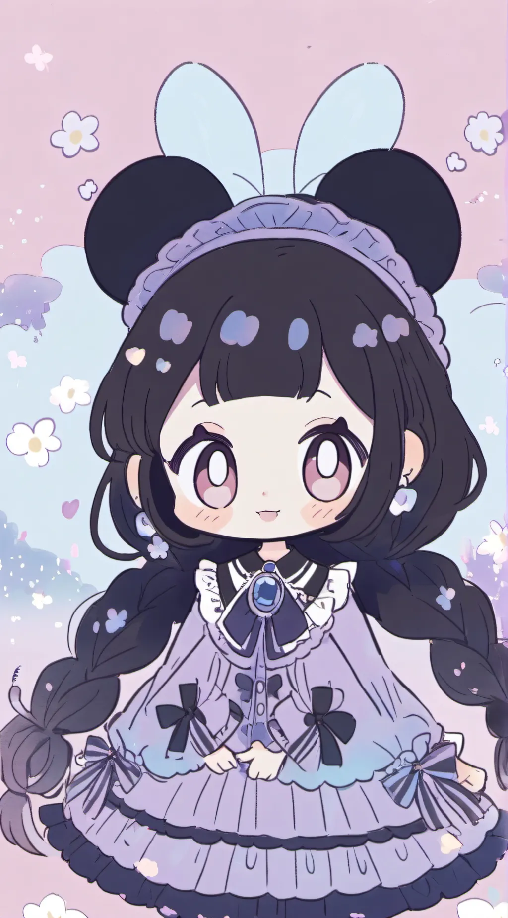 ai character: Bendy! background