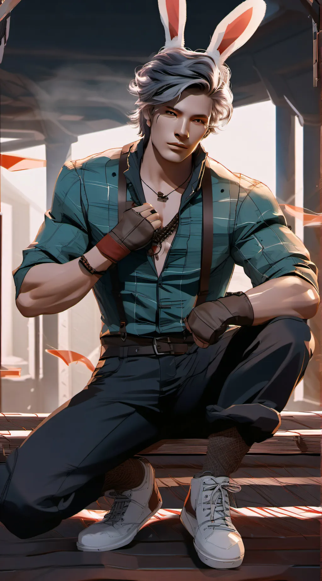 ai character: Jax  background