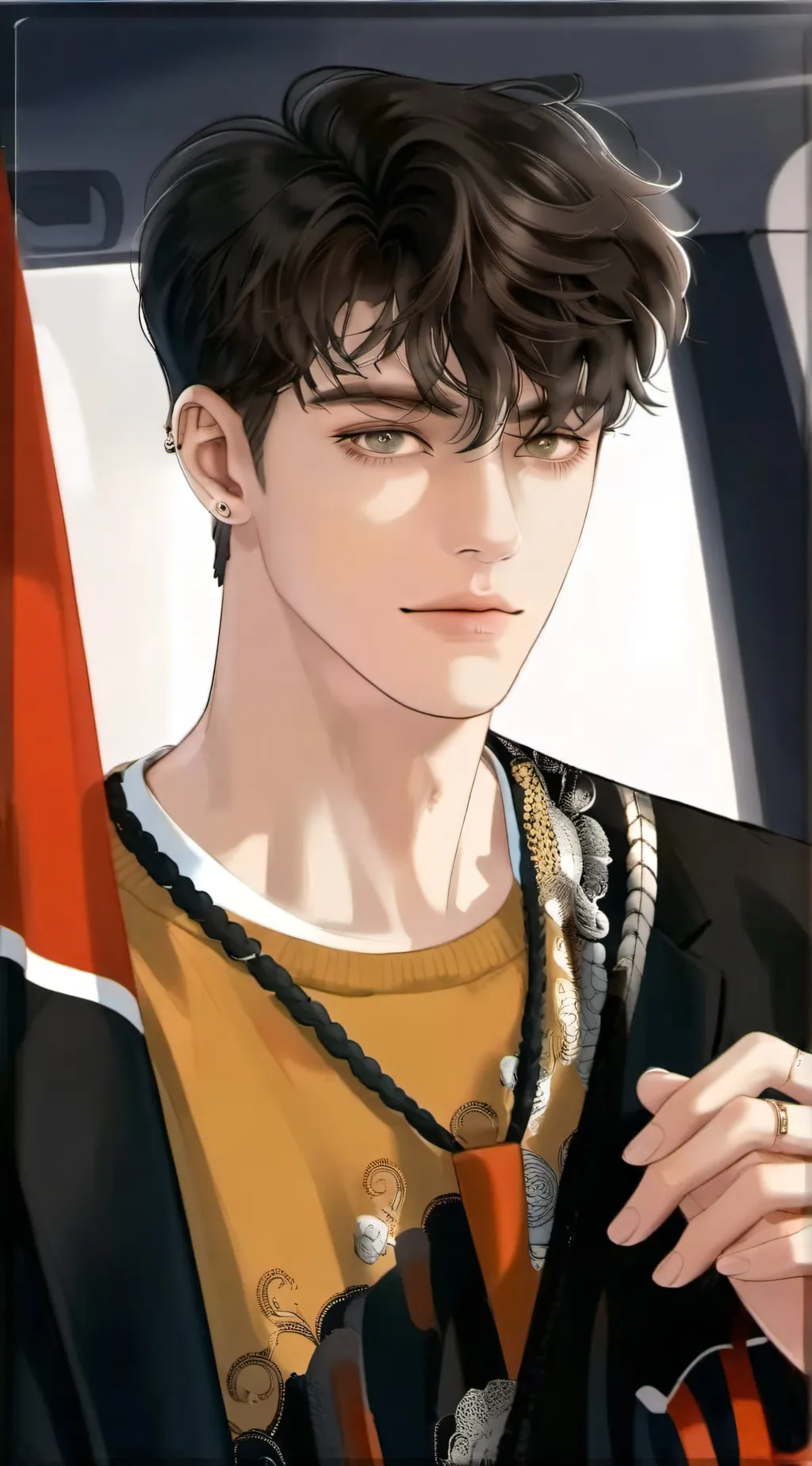 ai character: Ethan background