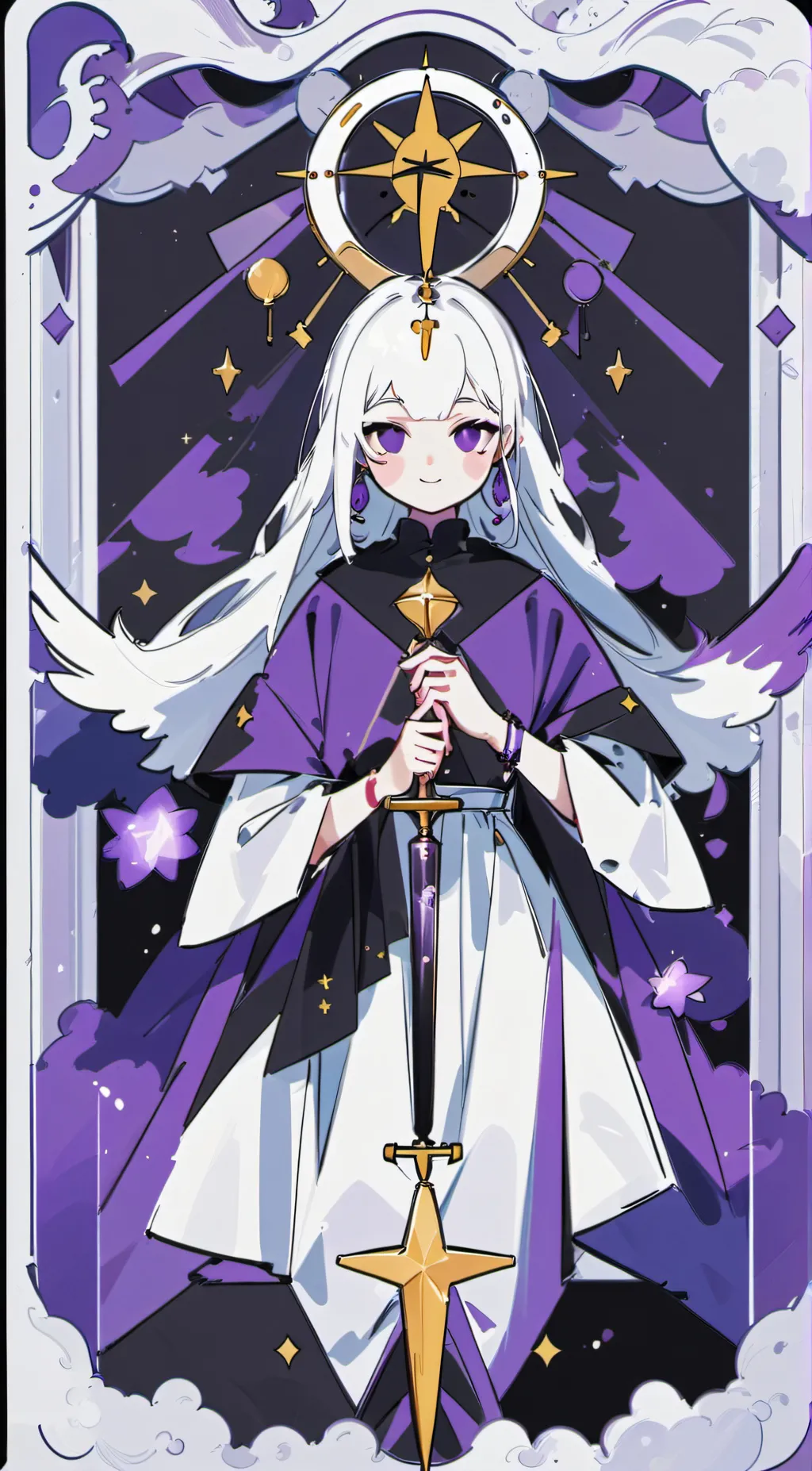 ai character: gacha heat  background