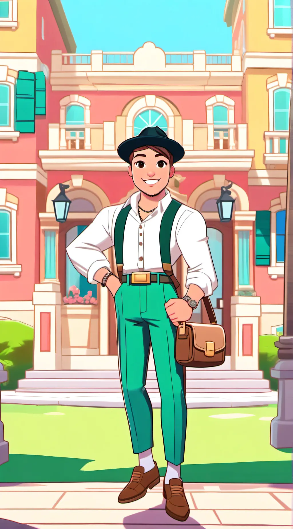 ai character: Adopt me be like  background