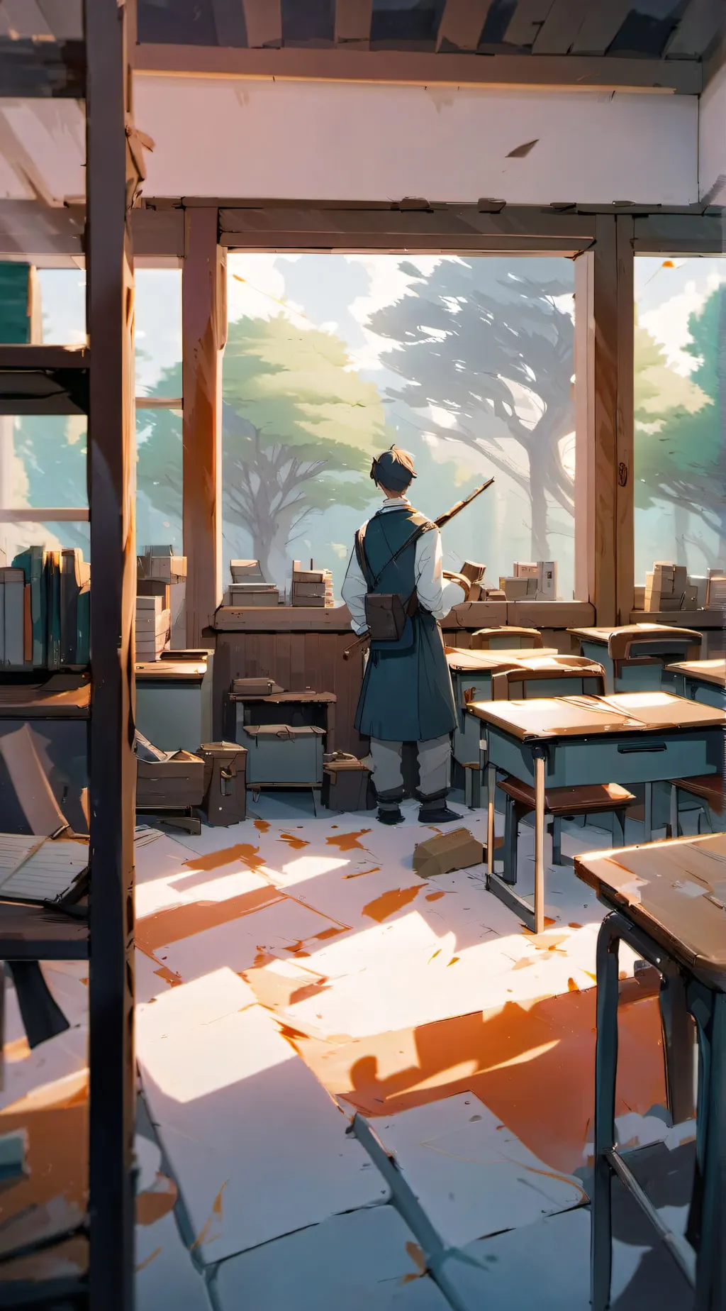 ai character: MHA: Quirked Cat background