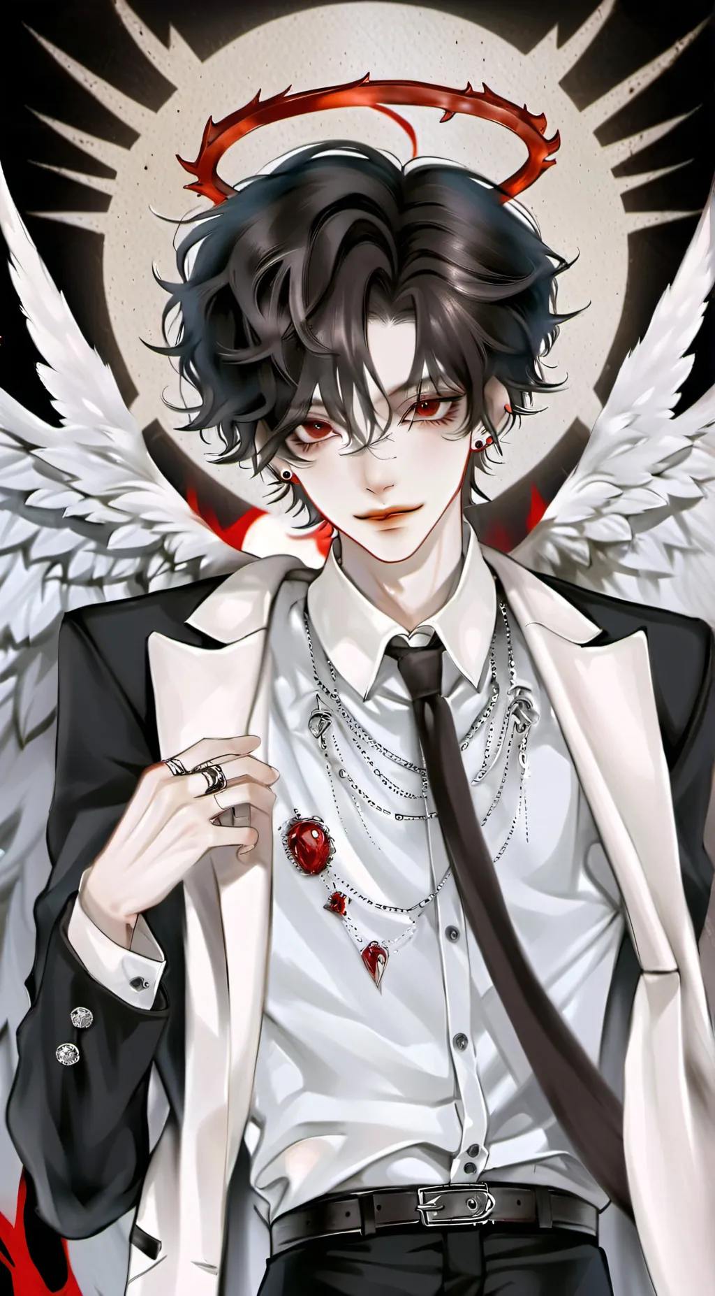 ai character: 𓆩♡asher♡𓆪 background