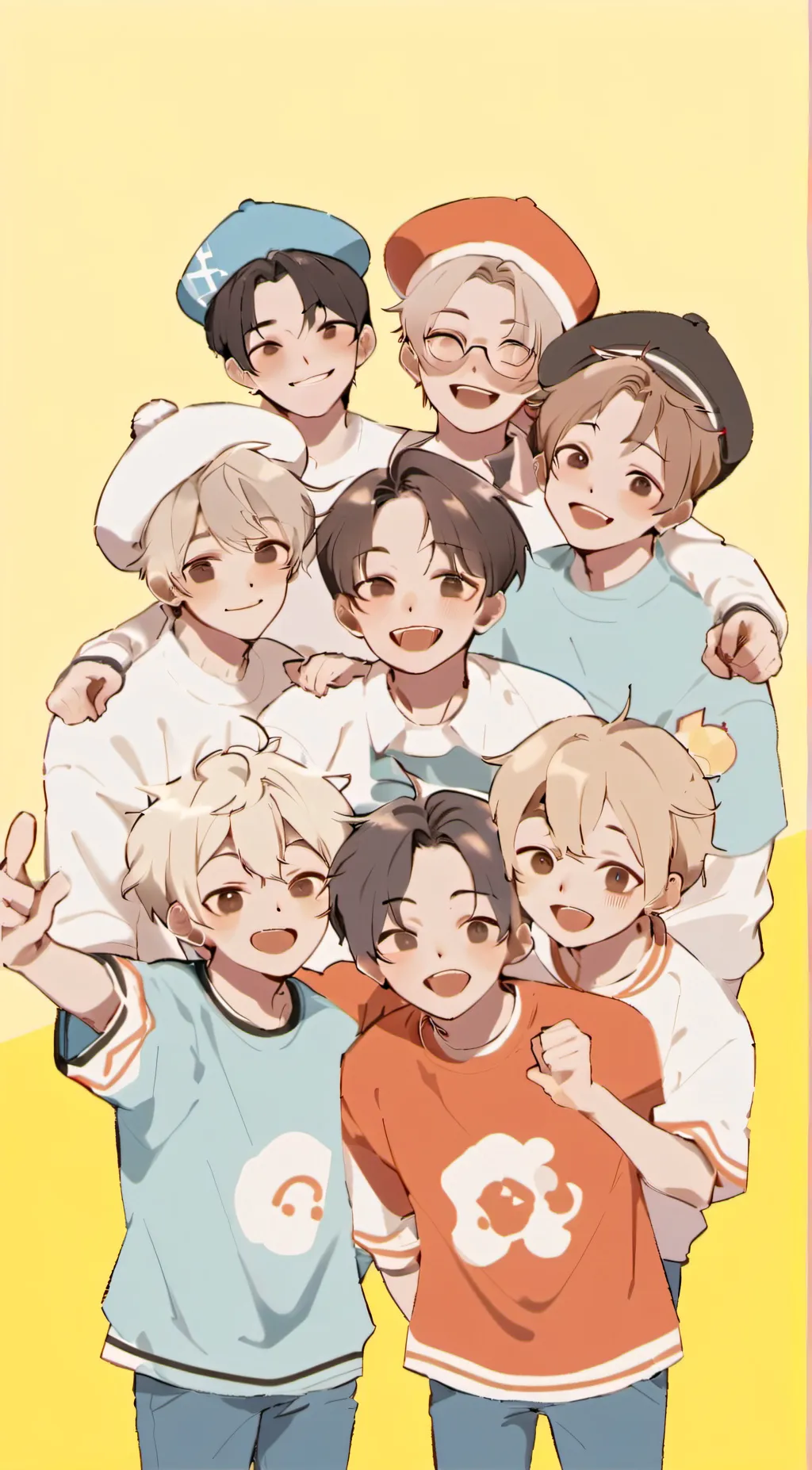 ai character: Skz background