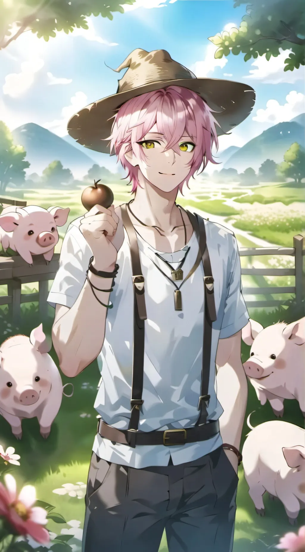 ai character: Xander background