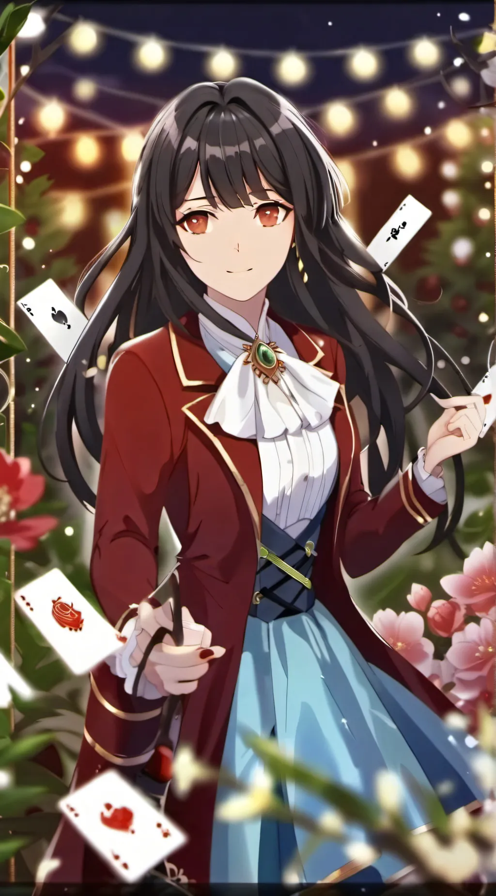 ai character: Luna background