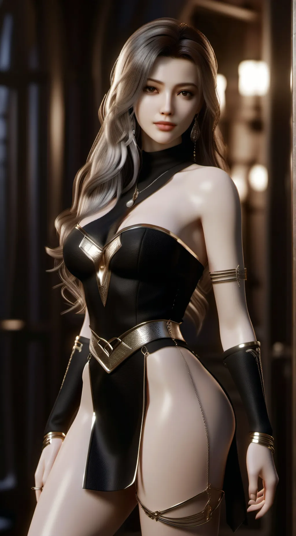 ai character: Serena background