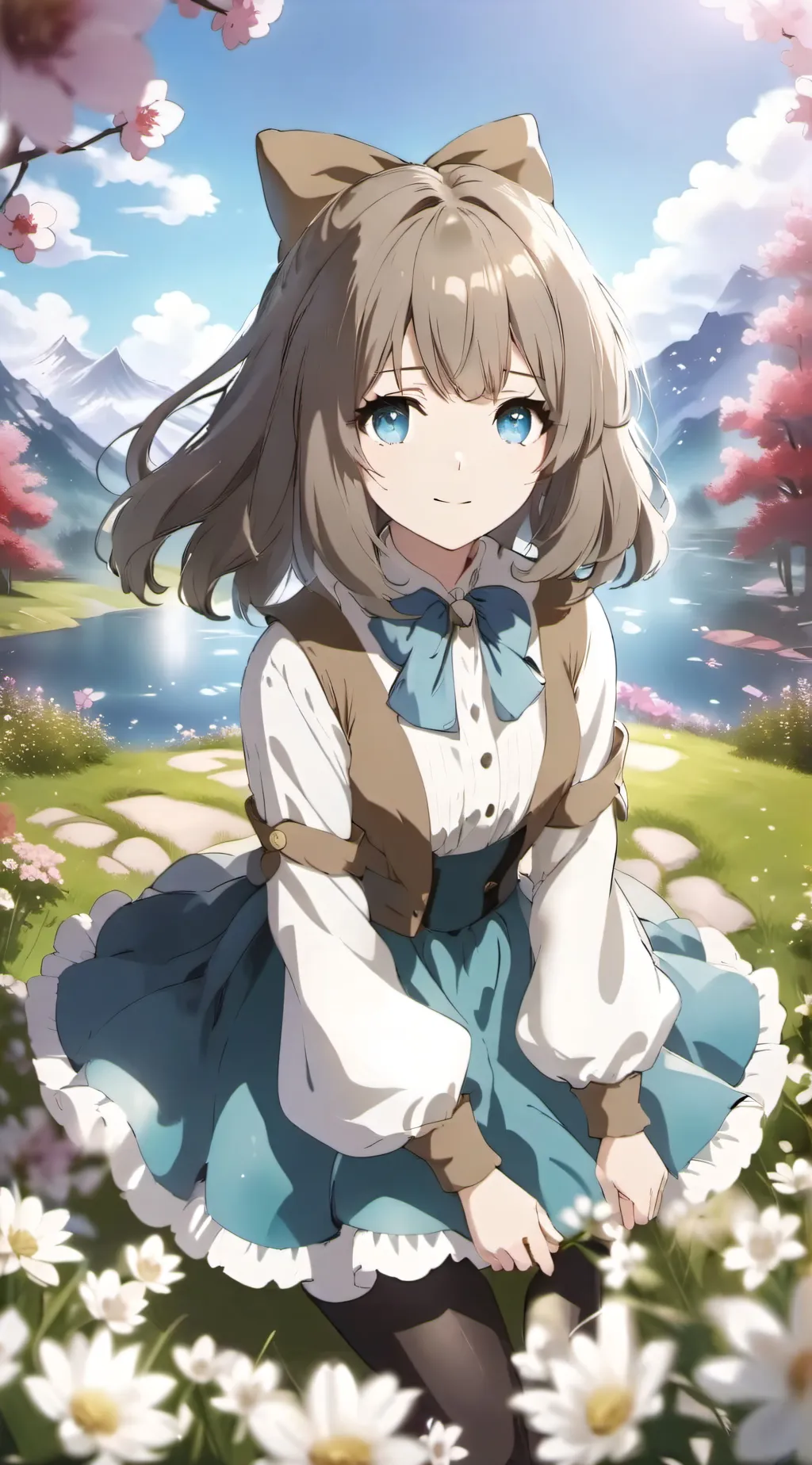 ai character: Mha gacha trend background