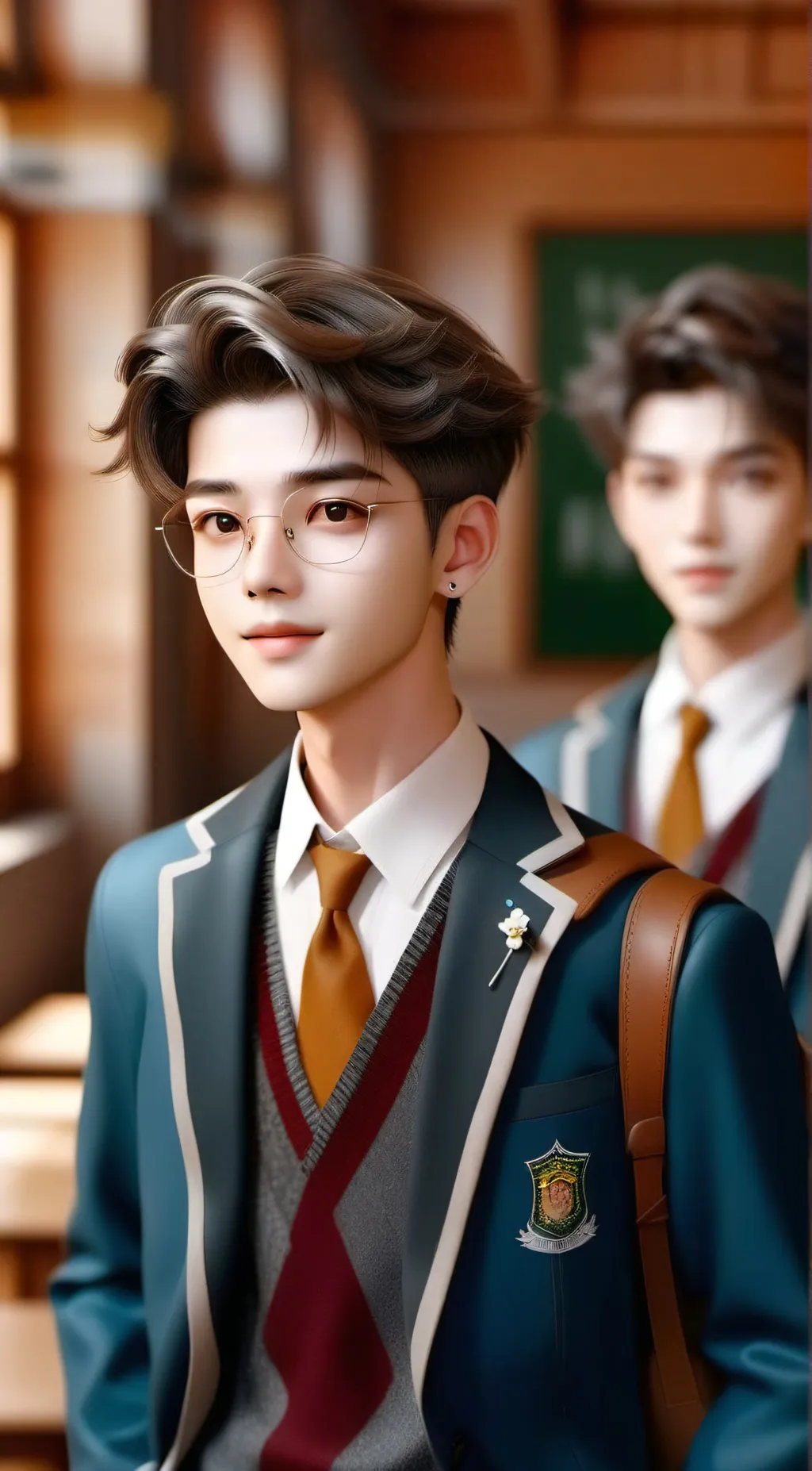 ai character: Blood  background