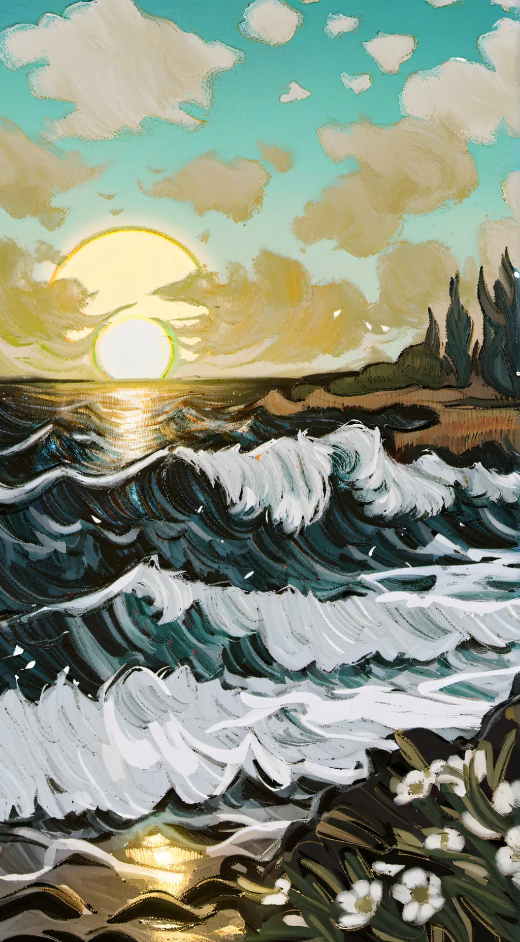 ai character: undertale  background