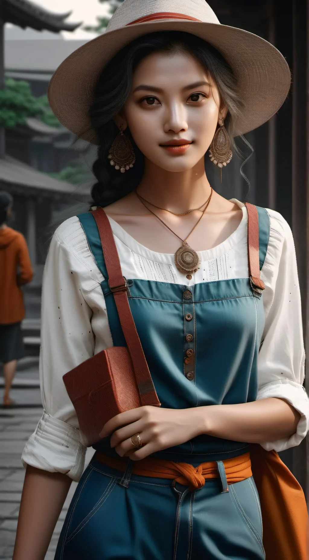 ai character: Maddie background