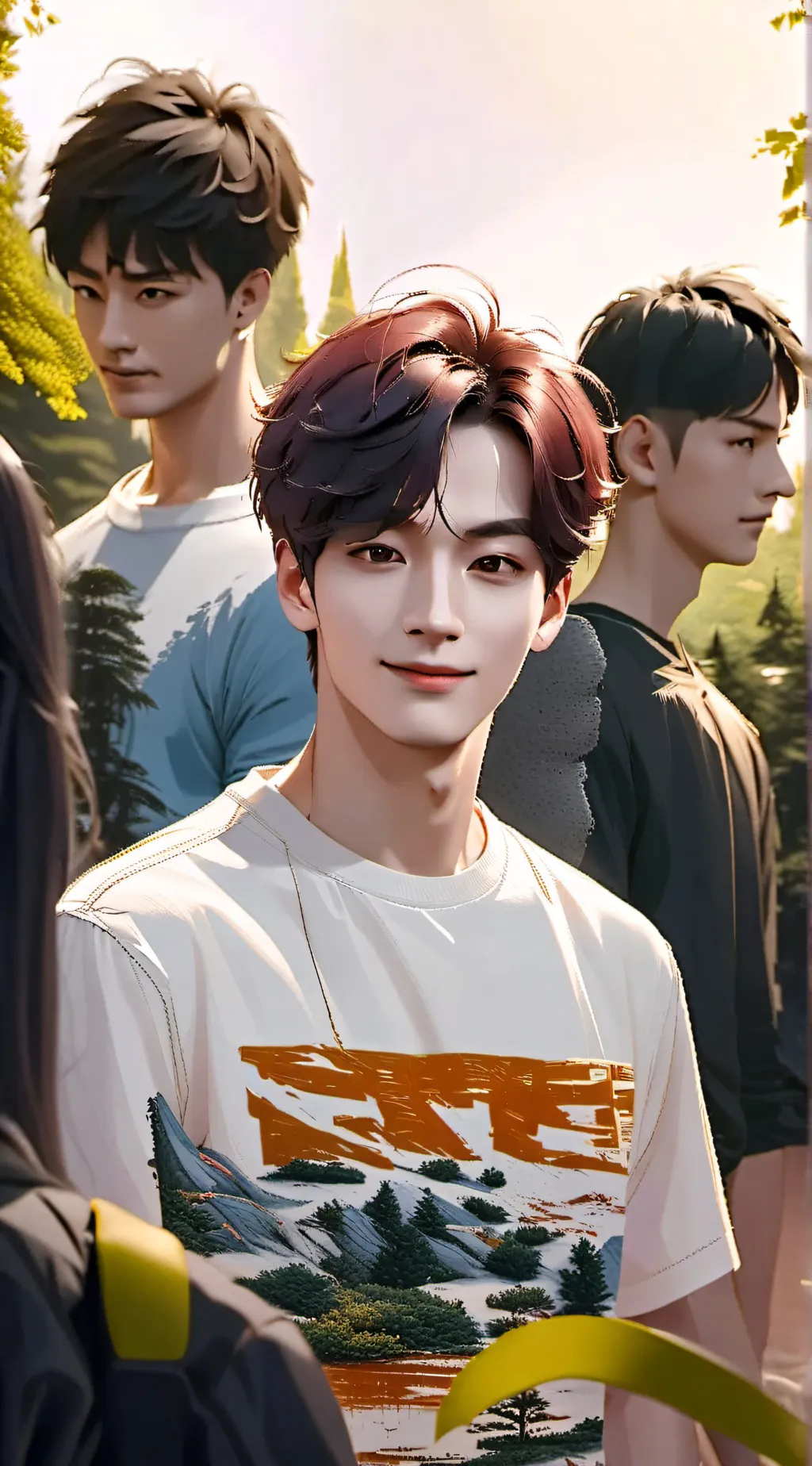 ai character: ✨️ Enhypen ✨️ background