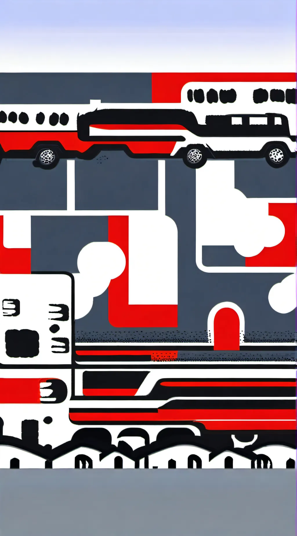 ai character: FedEx meme background