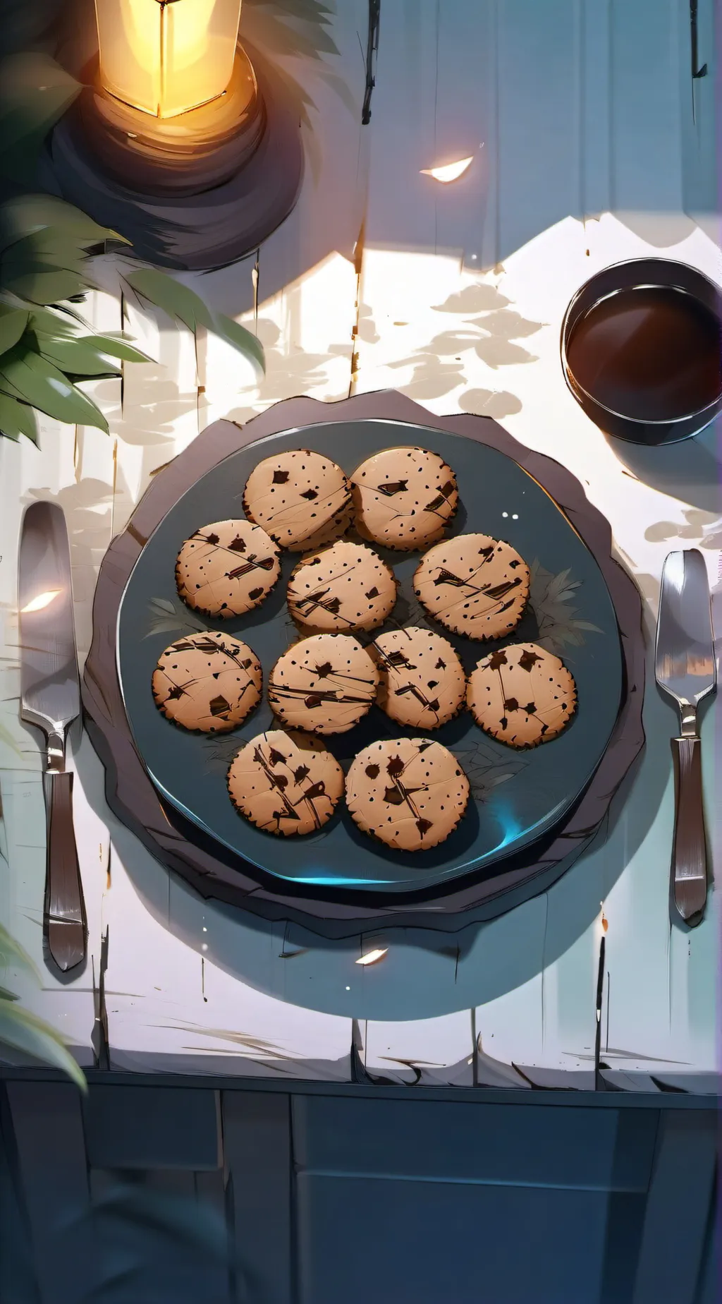 ai character: 🍪CookieSwirlC🍪 background