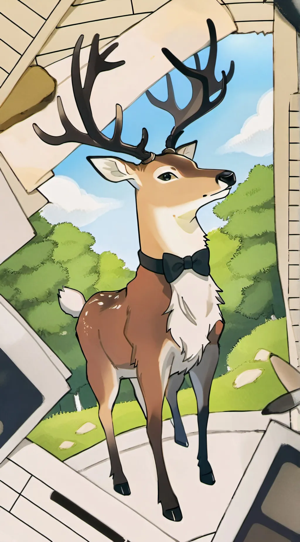 ai character: Mr. Alastor background