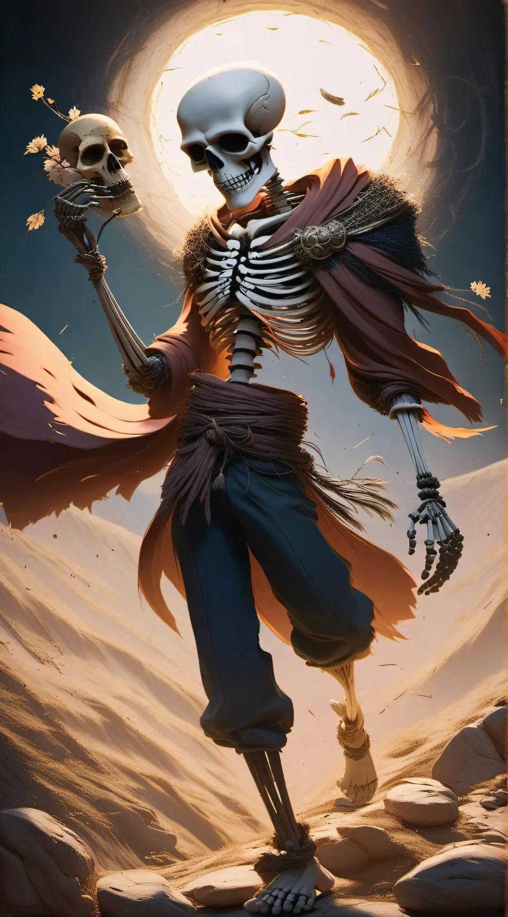 ai character: Papyrus  background