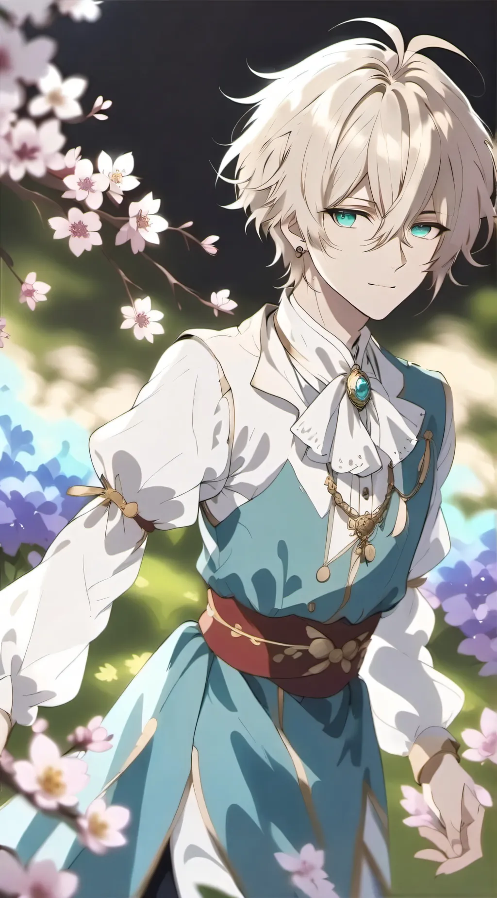 ai character: Lovely background