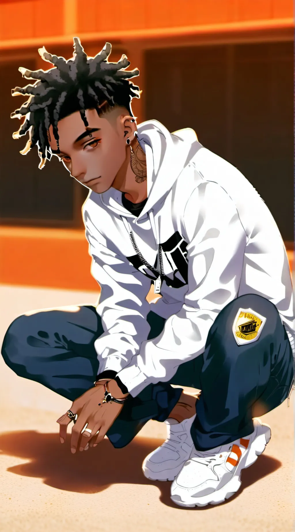 ai character: Marcus  background