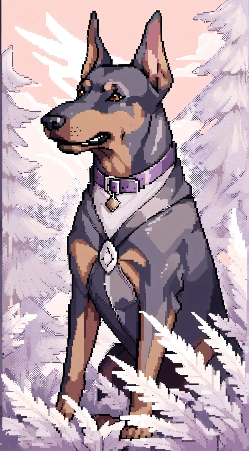 ai character: chain background