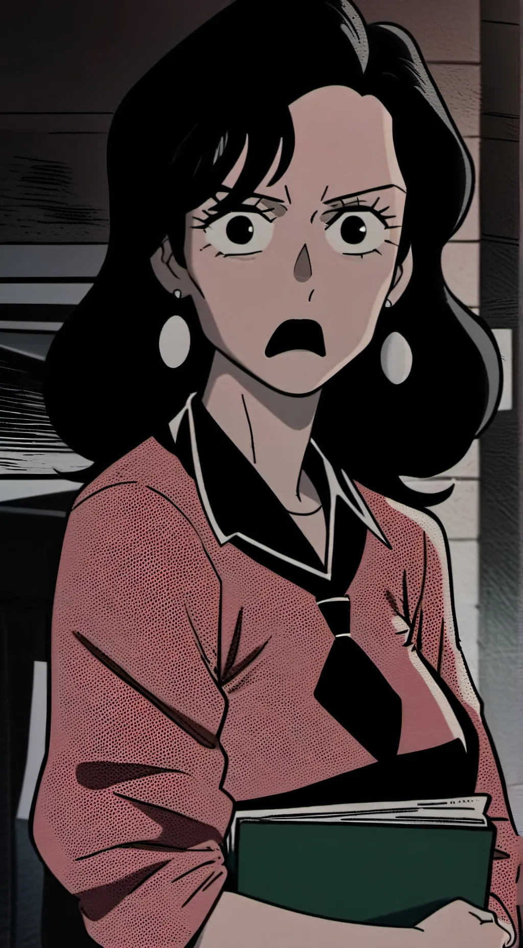 ai character: Finish the lyrics background