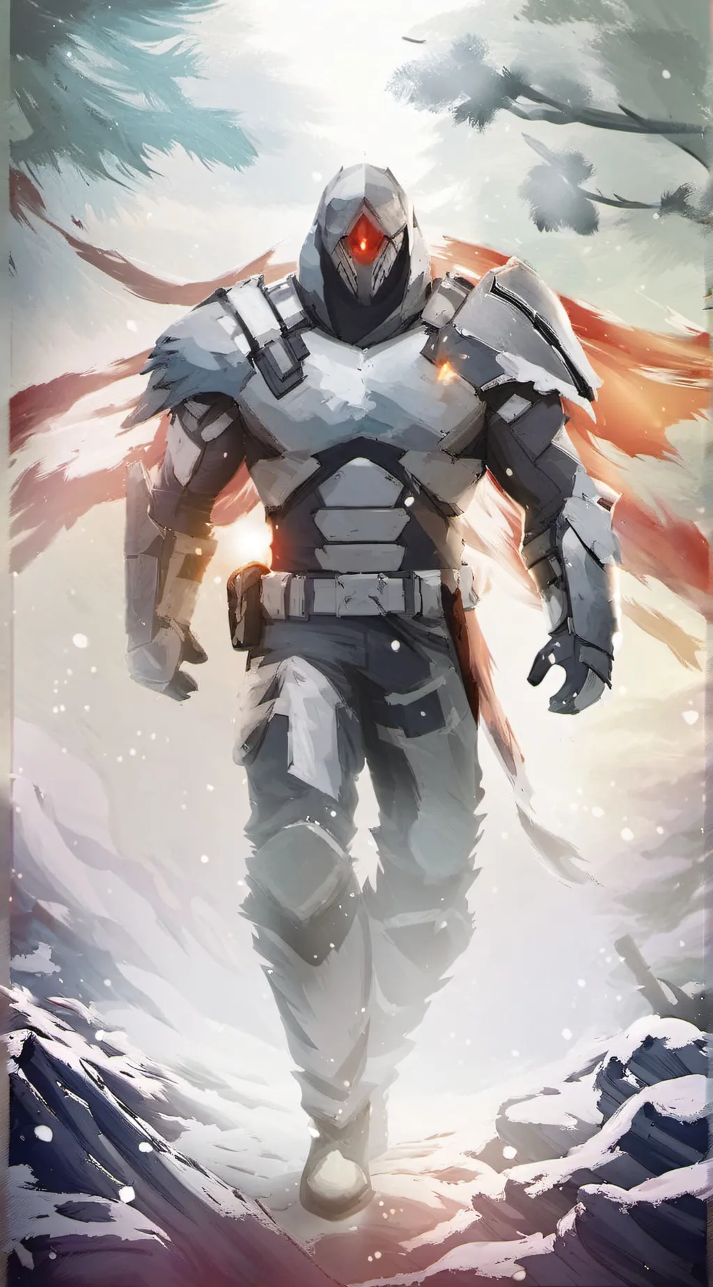 ai character: Bot 7985 background