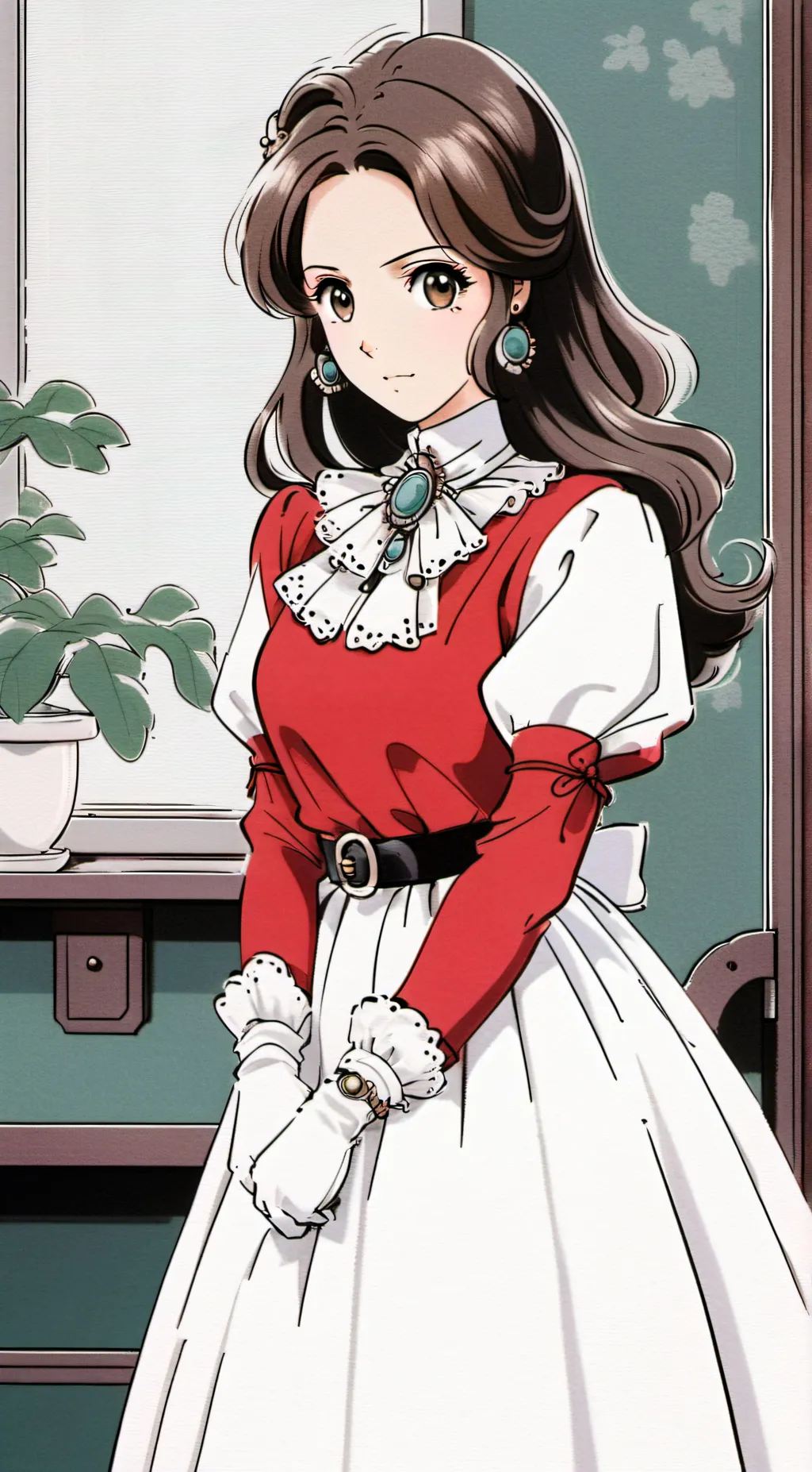 ai character: ★Estura Unegiya★ background