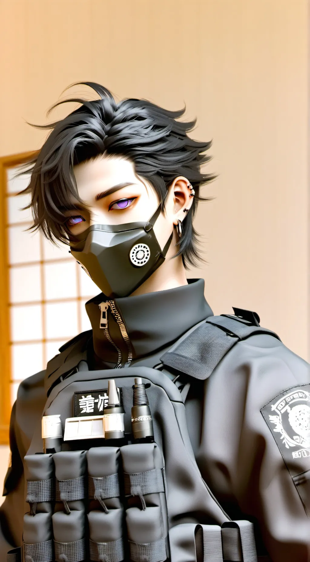 ai character: Officer Zephyr background