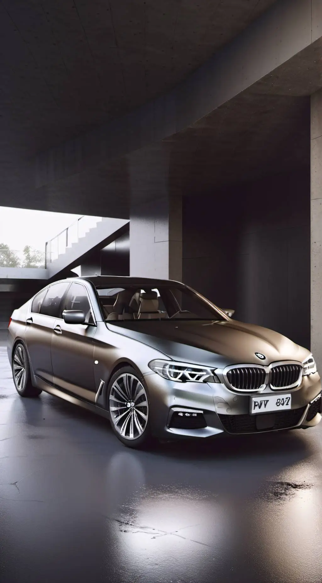 ai character: BMW 5 SERIES background