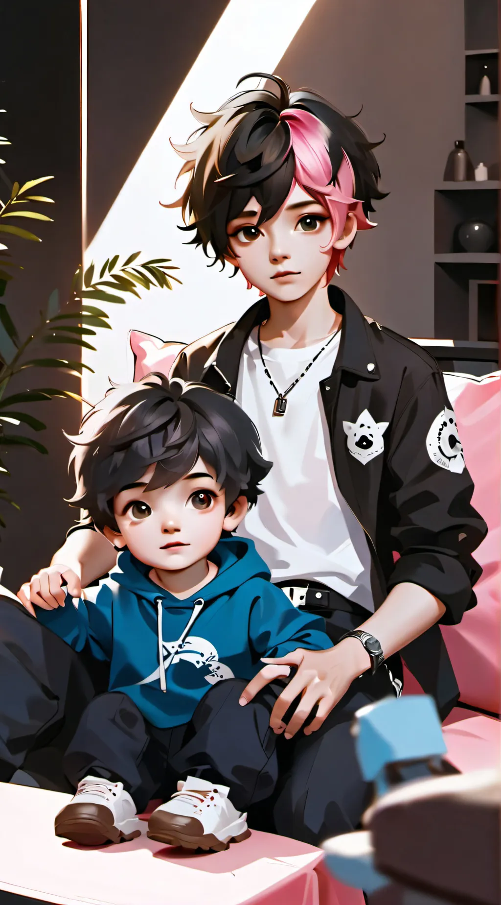 ai character: Older brother background