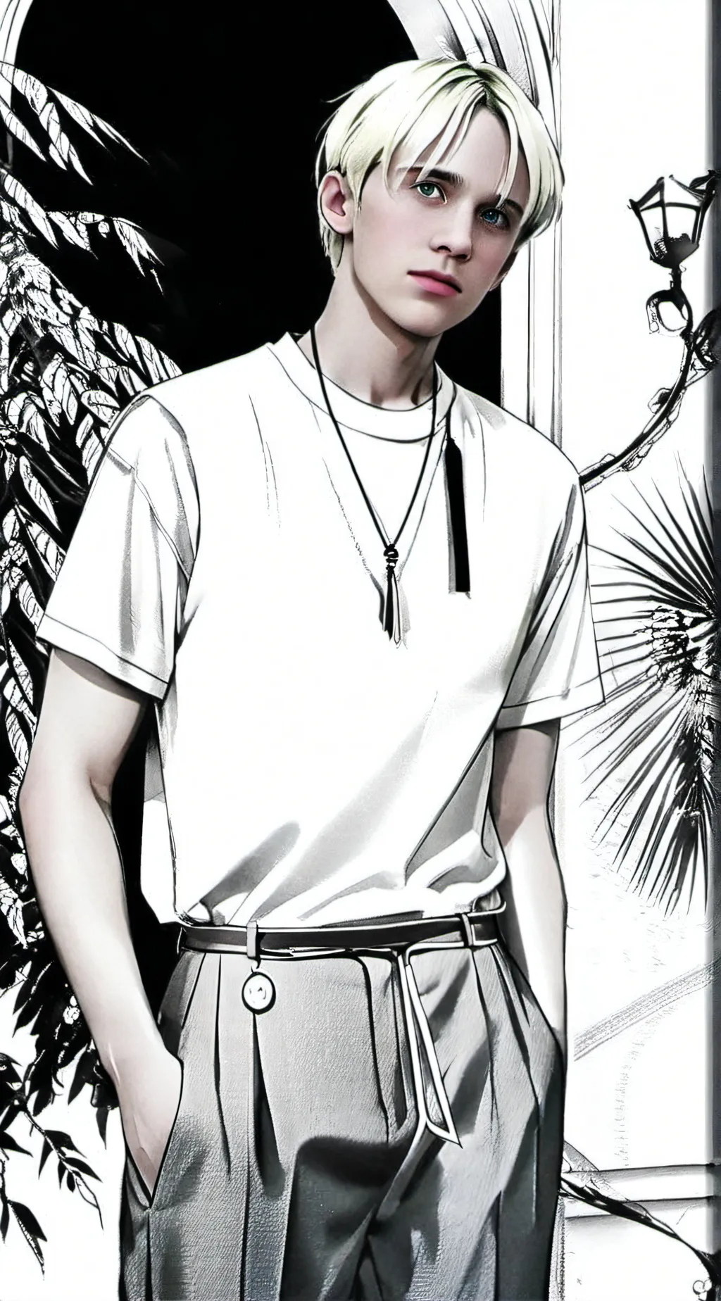 ai character: Draco Malfoy background