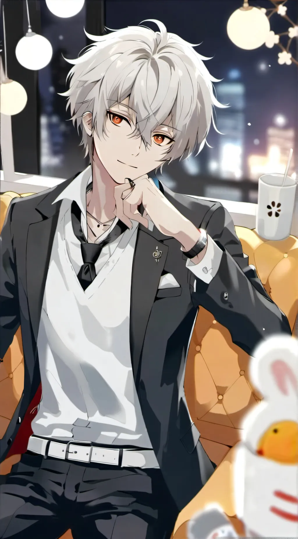 ai character: luca background