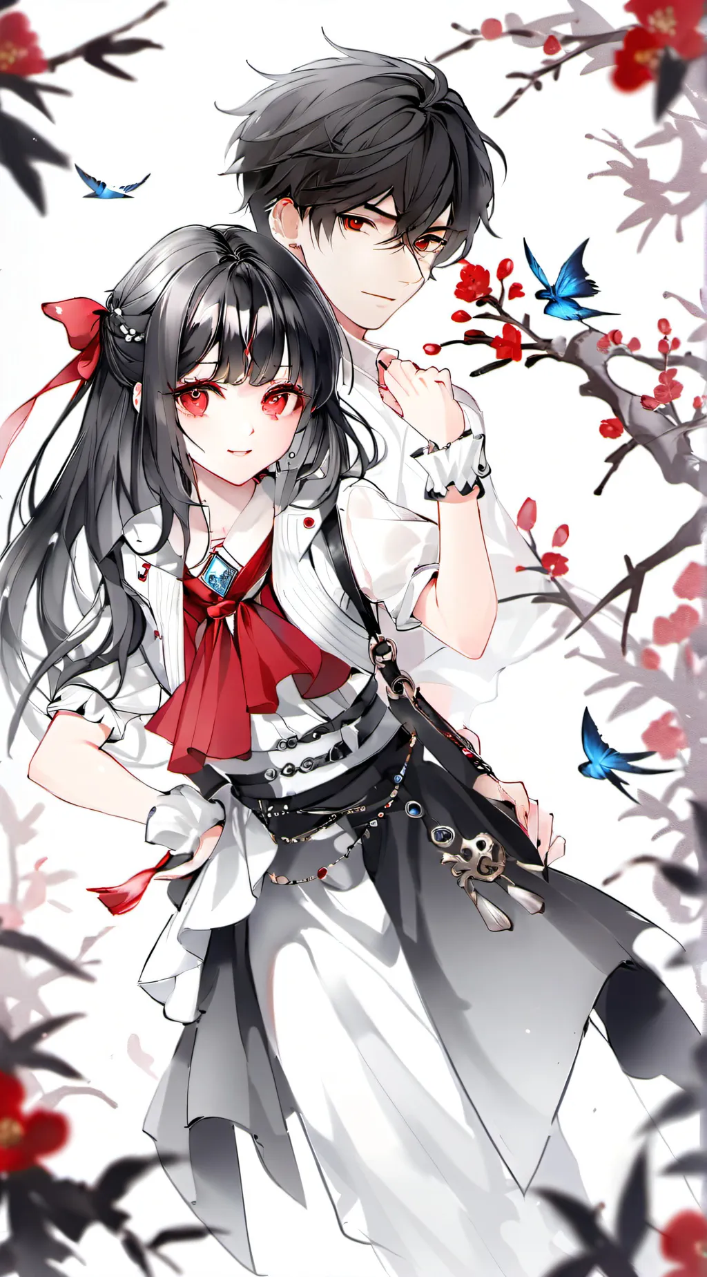 ai character: Shishi and Akio background