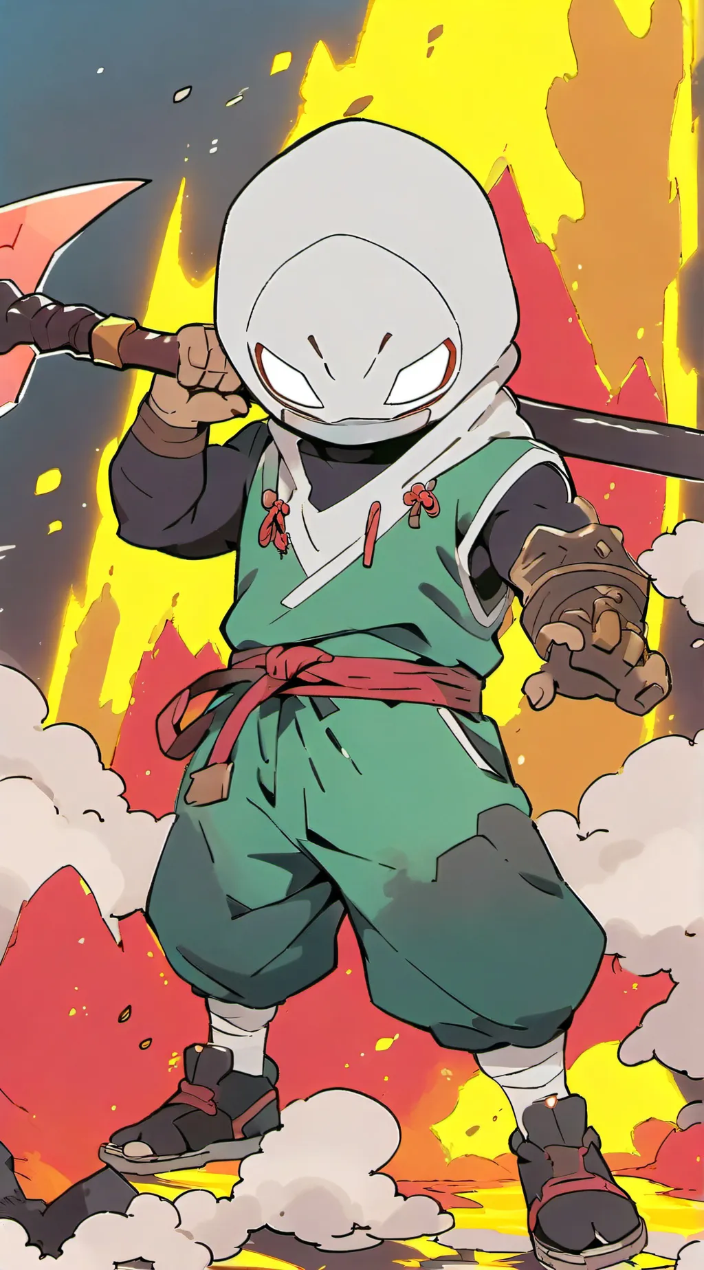 ai character: griffon the great background