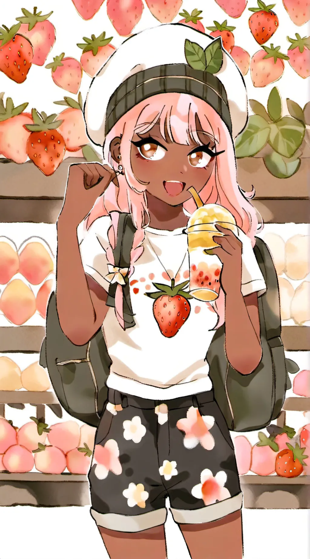 ai character: Maxine  background