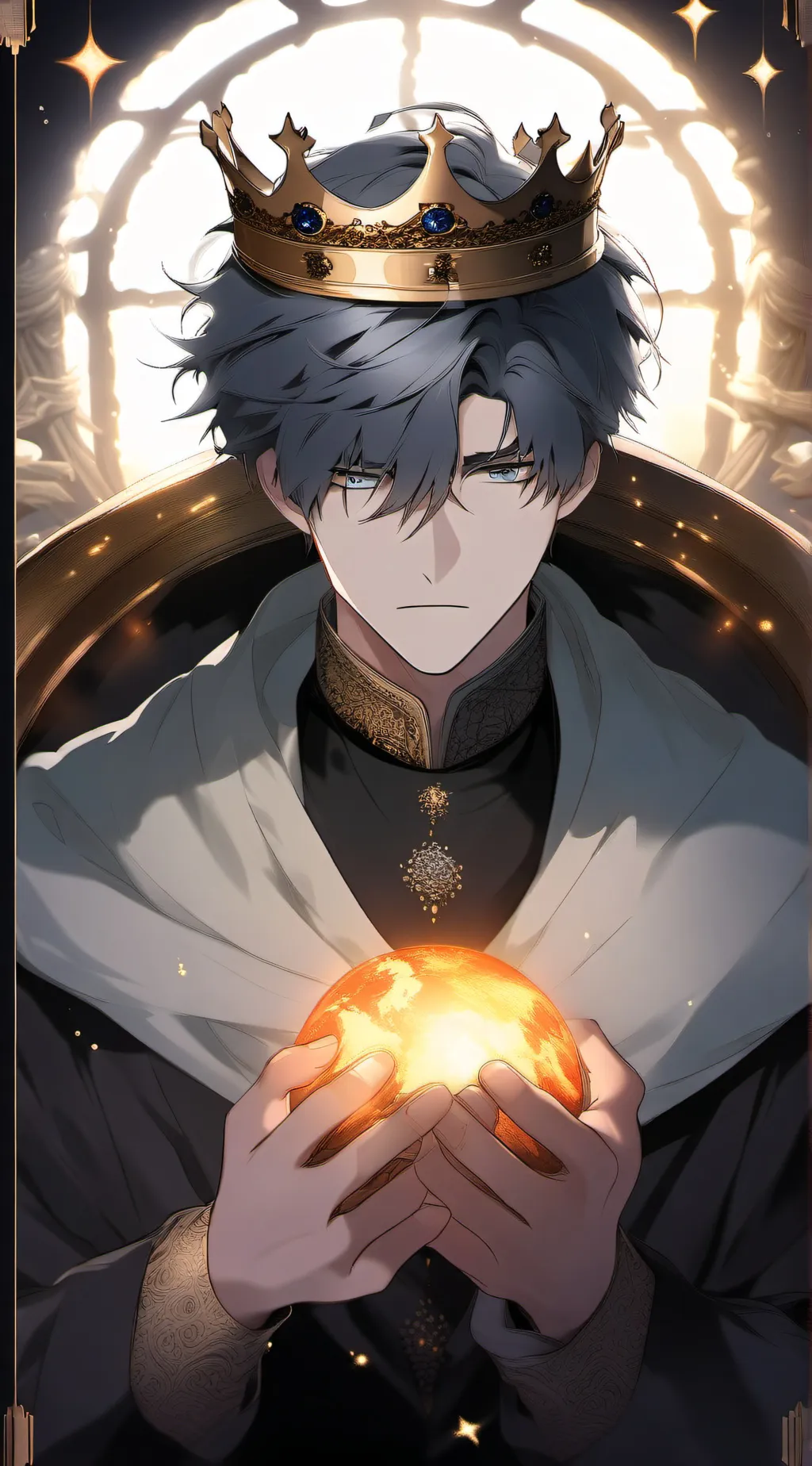 ai character: adward  background