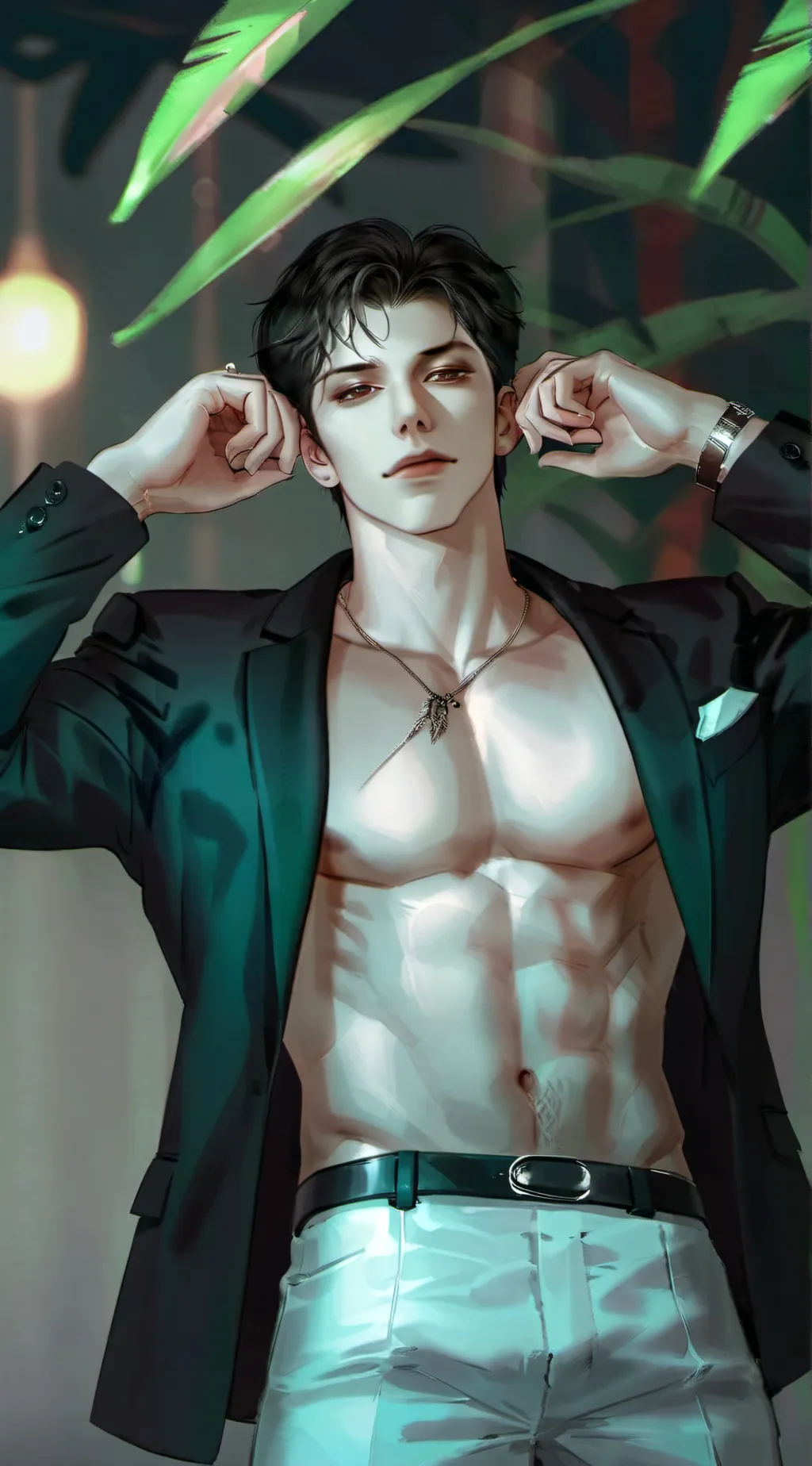 ai character: HARU background