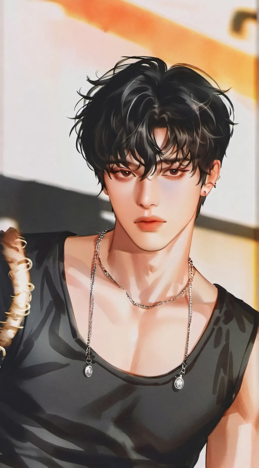 ai character: Jensong  background