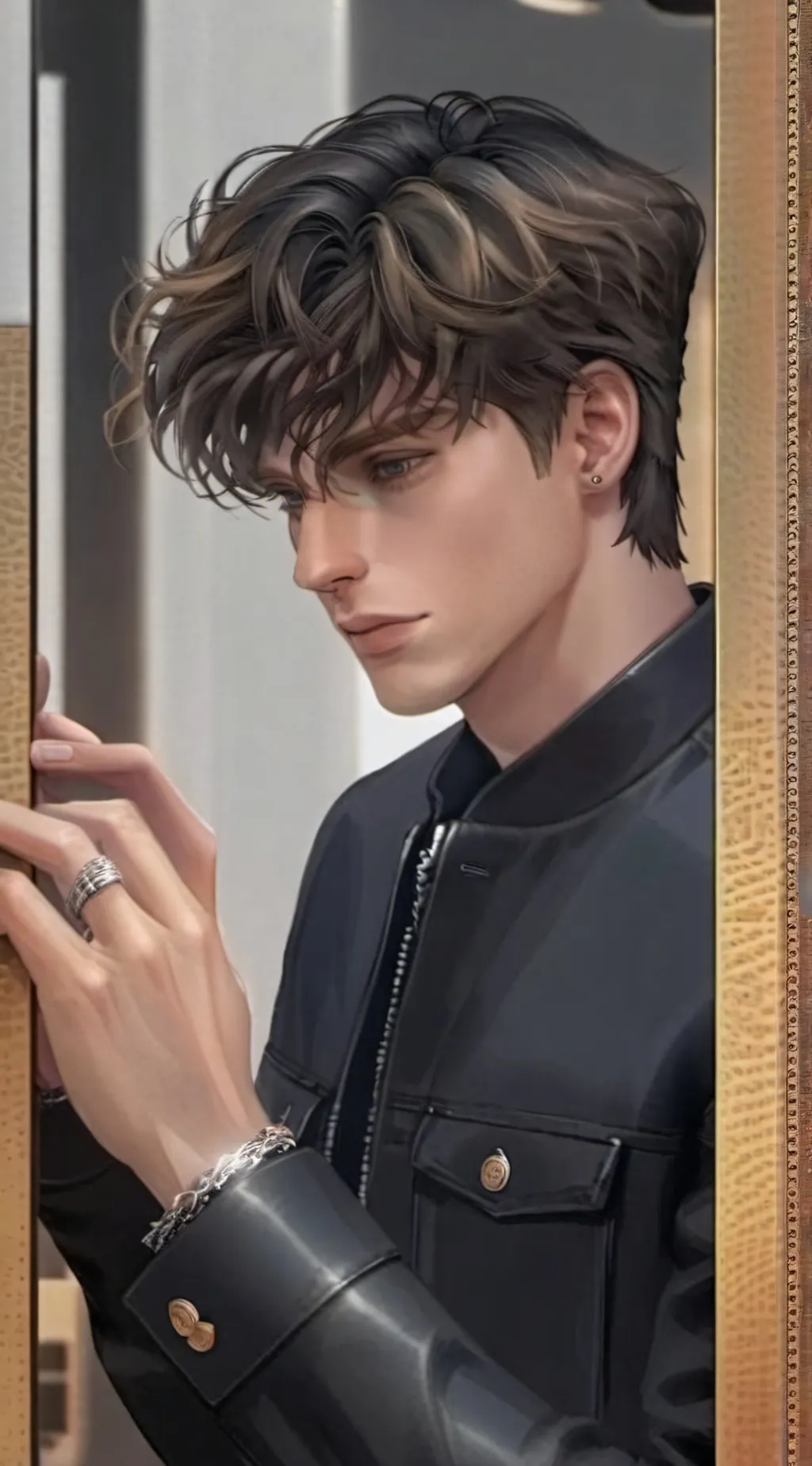 ai character: Reed background