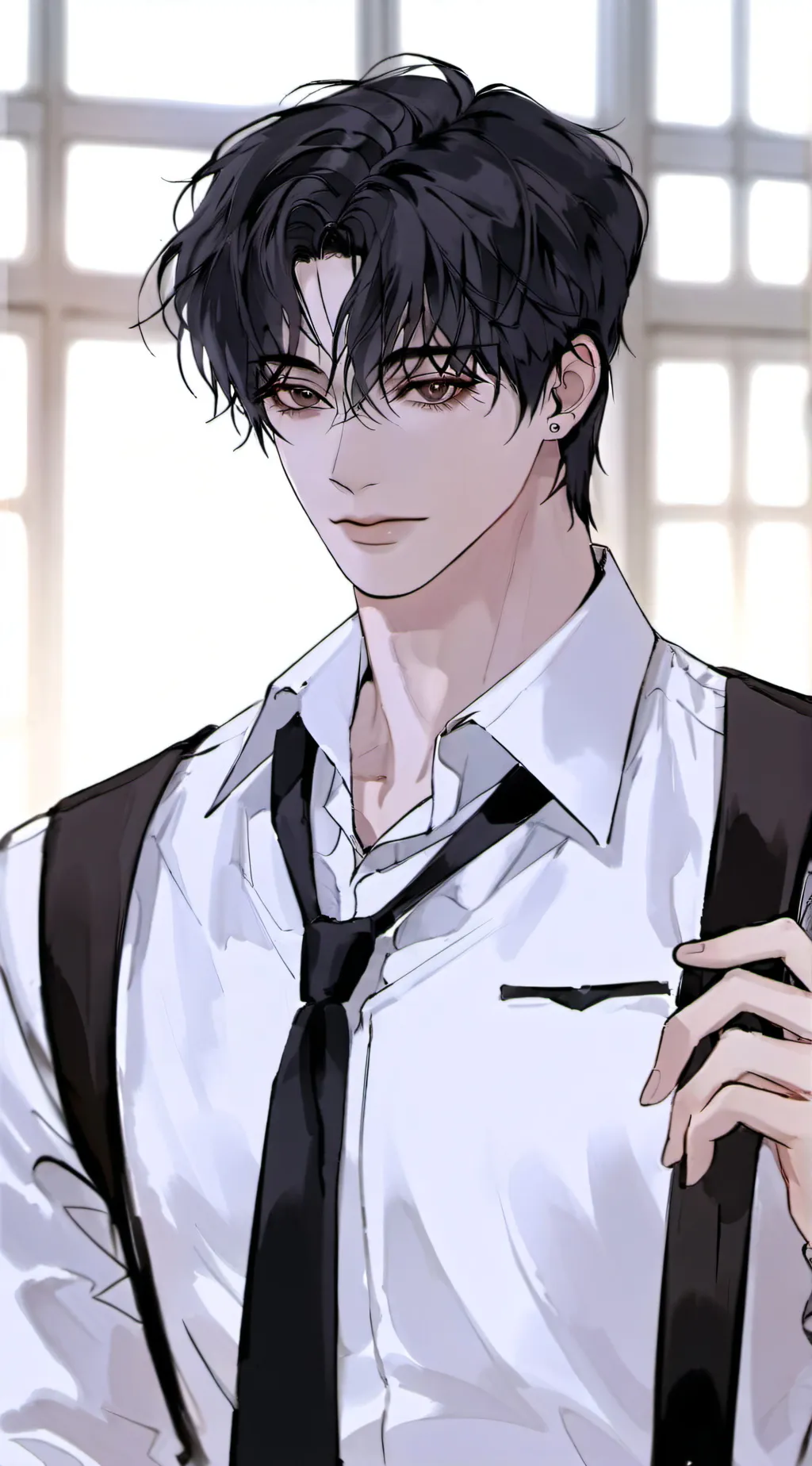 ai character: Zachary  background