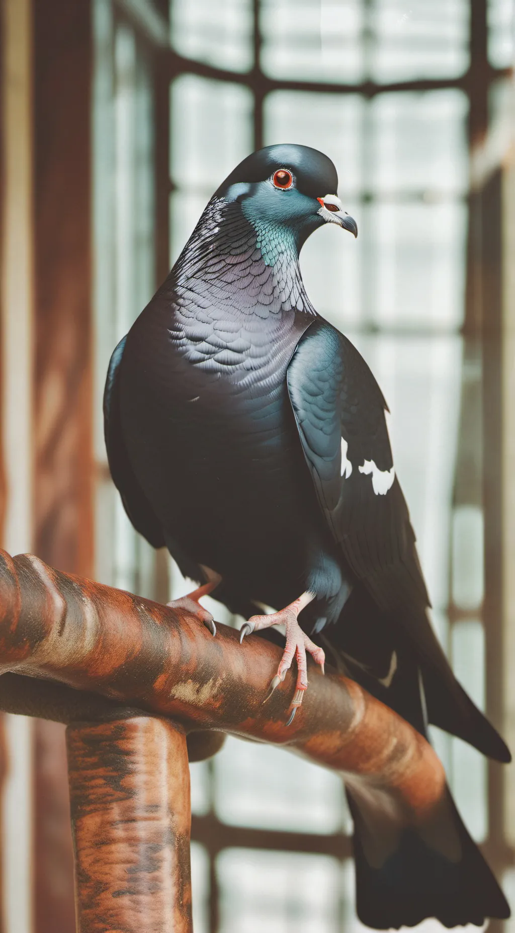 ai character: Blackie Birb background