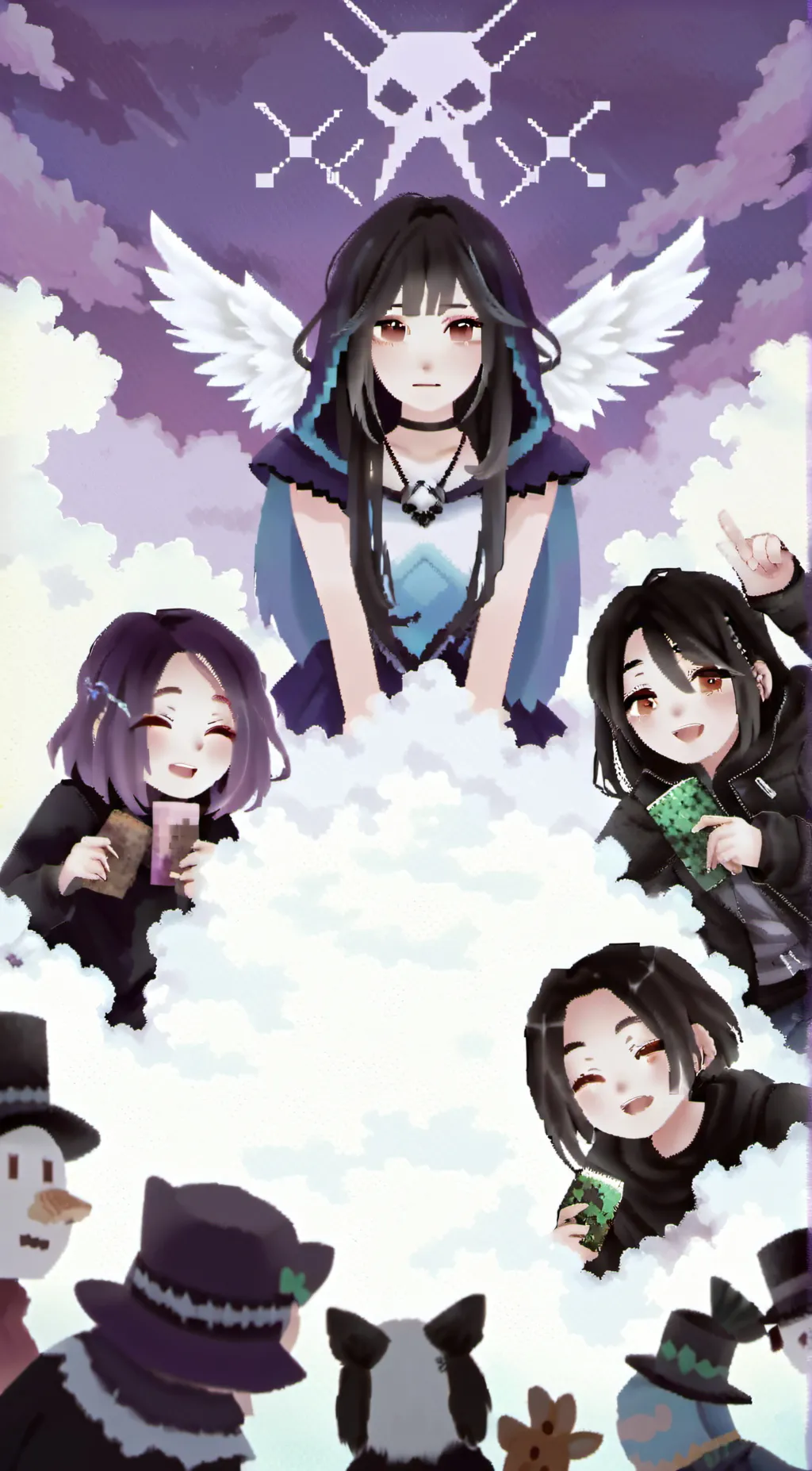 ai character: Aphmau background